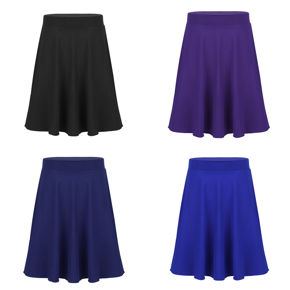 Big Girls' Knee-Length A-Line Skater Skirt