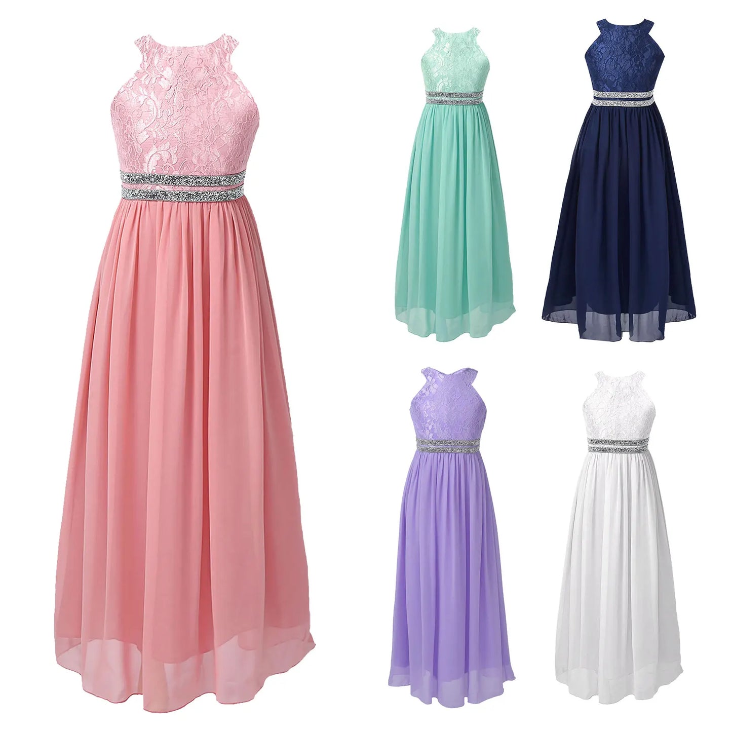 Girls' First Communion & Prom Maxi Dresses