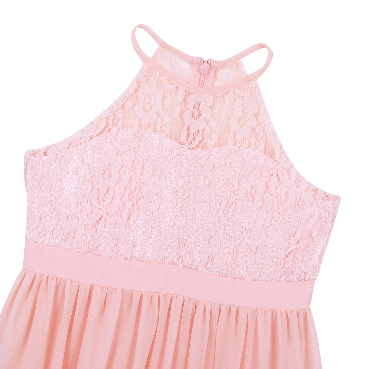 Kid Flower Girl Lace Chiffon Dress