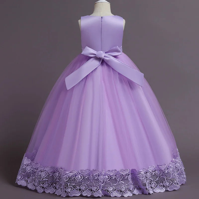 Girls' Formal Wedding & Bridesmaid Dress - Princess Party Pageant