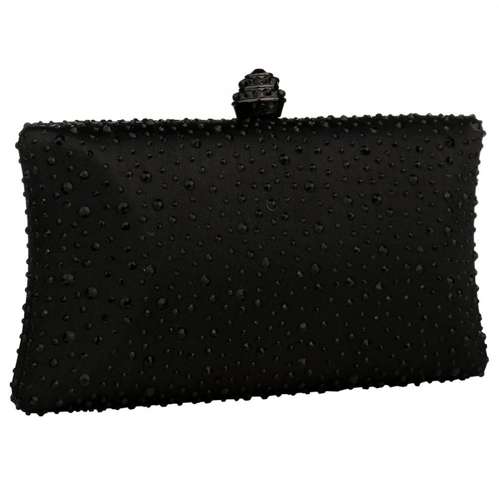 Luxury Women's Rhinestone Clutch Bag – Exquisite Party & Wedding Handbag