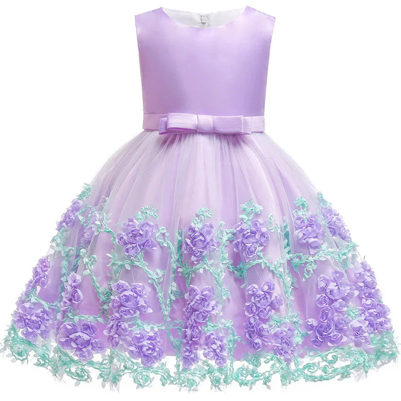 Baby Girls' Tutu - Birthday Princess Elegant Lace Dress