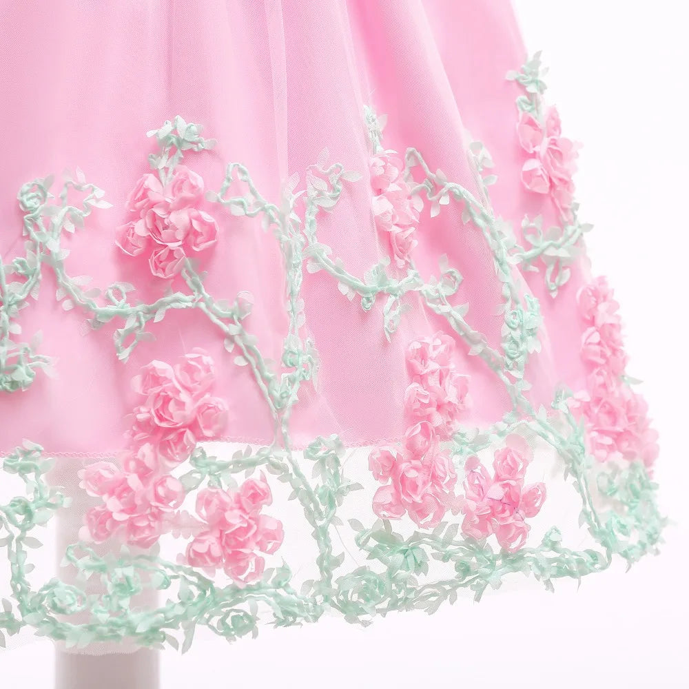 Baby Girls' Tutu - Birthday Princess Elegant Lace Dress