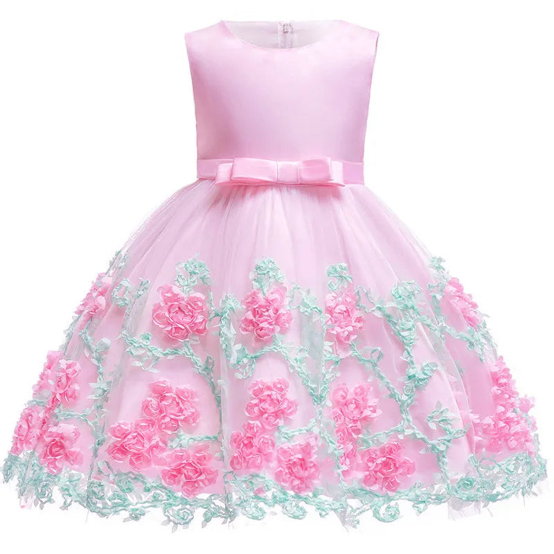 Baby Girls' Tutu - Birthday Princess Elegant Lace Dress