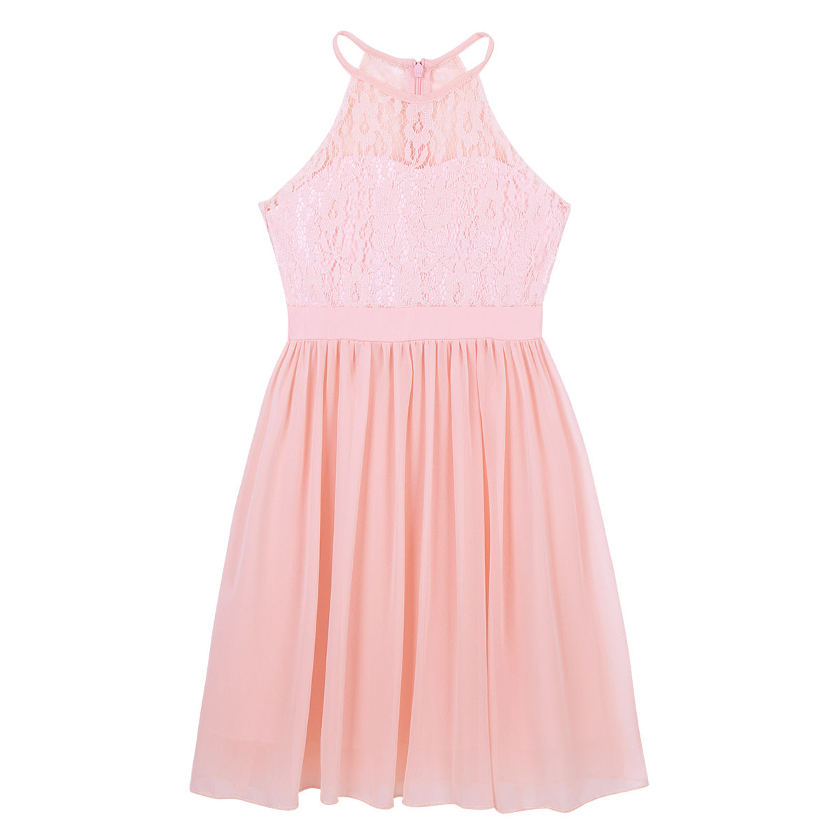 Kid Flower Girl Lace Chiffon Dress