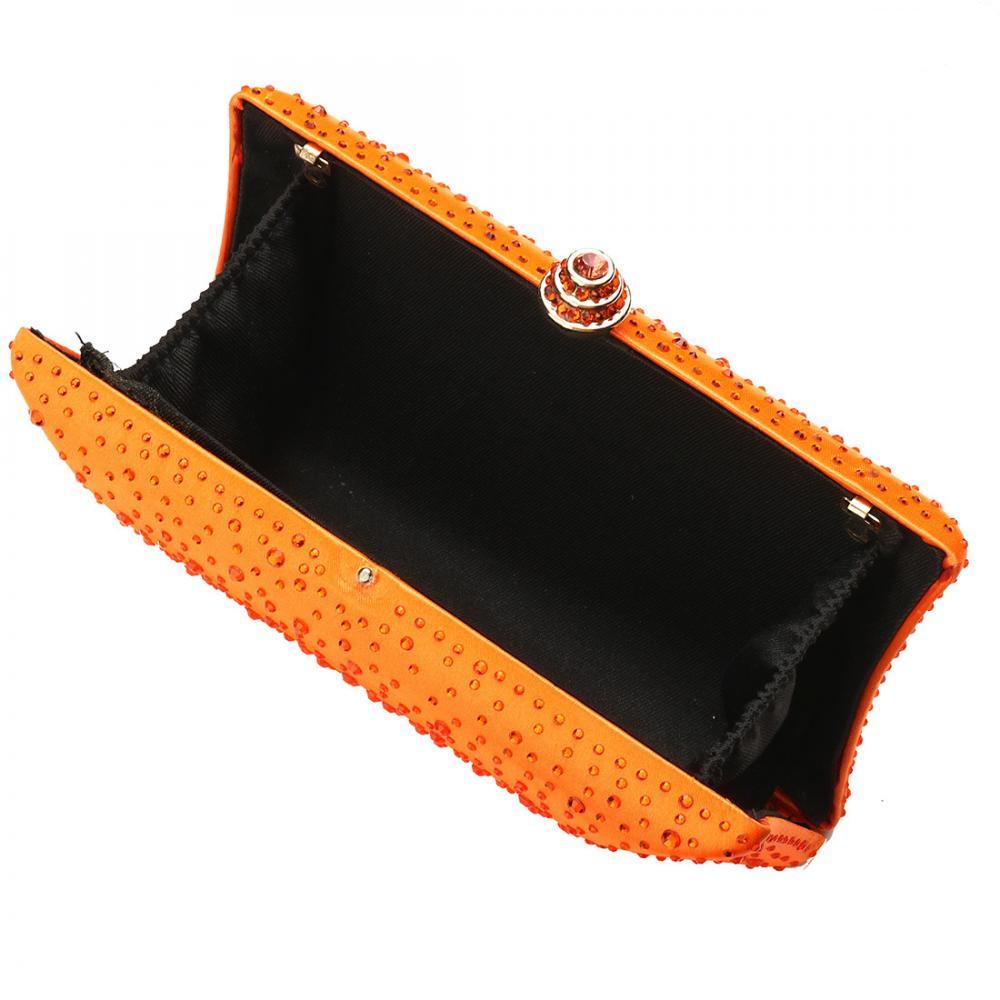 Luxury Women's Rhinestone Clutch Bag – Exquisite Party & Wedding Handbag