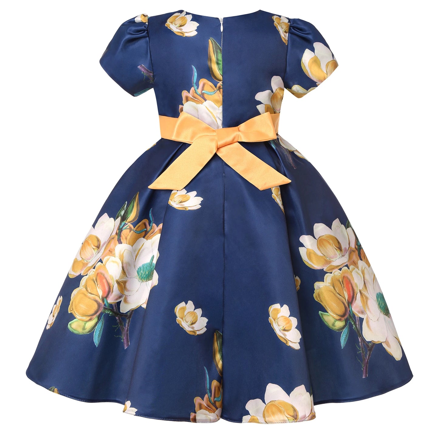 Elegant Floral Princess Dress for Girls