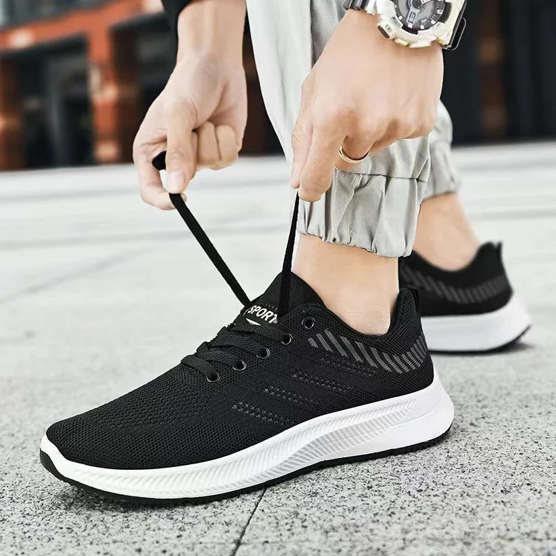 Men's Breathable Anti-Slip Casual Walking & Running Shoes