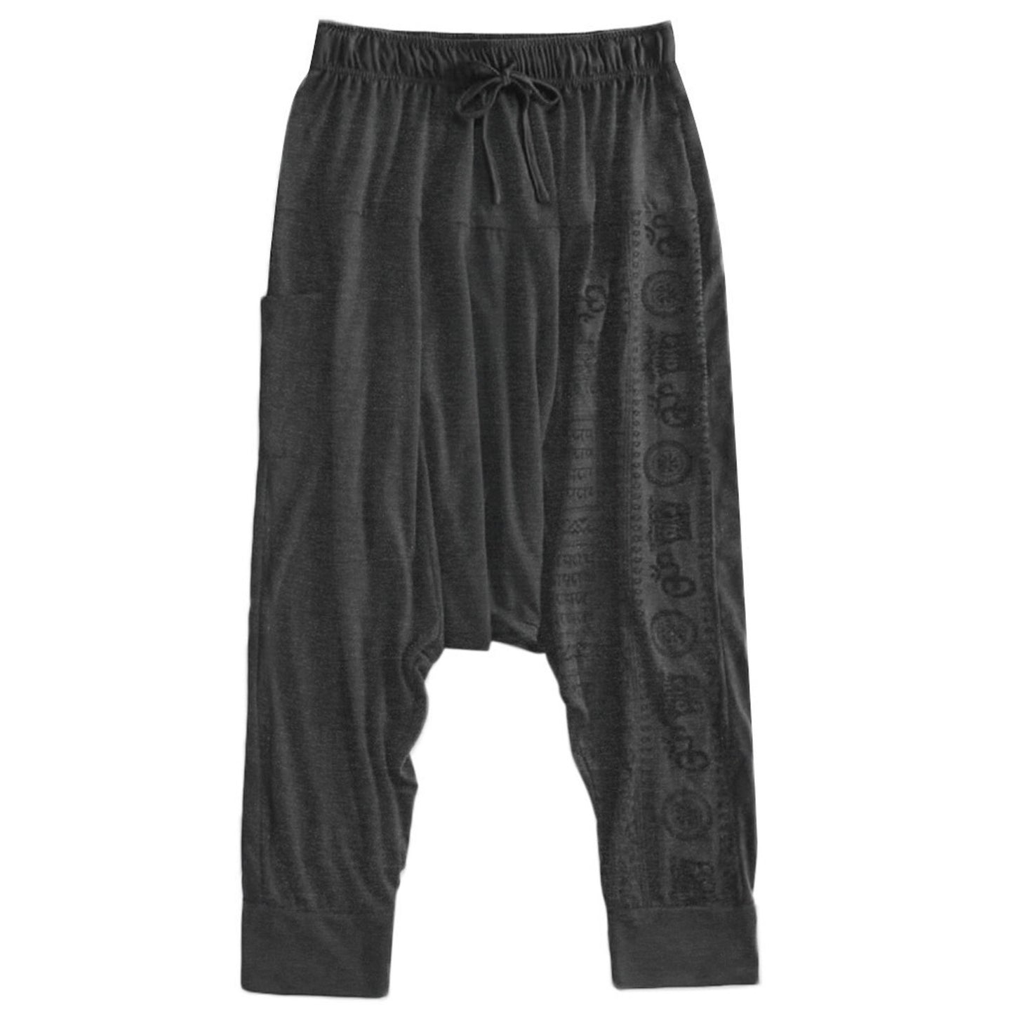 Nationality Style Pants Men's Oversize Pants Baggy