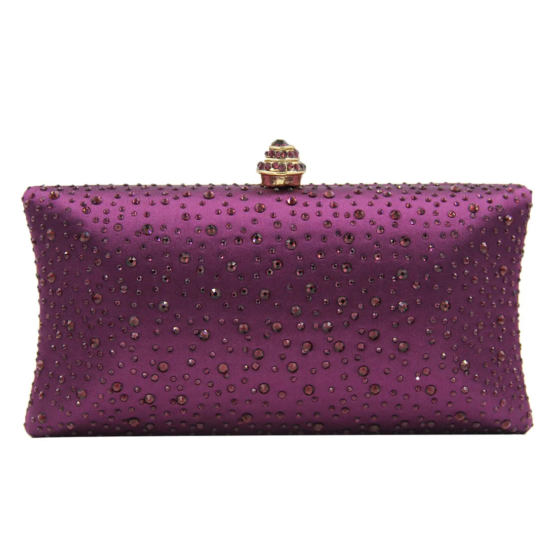 Luxury Women's Rhinestone Clutch Bag – Exquisite Party & Wedding Handbag