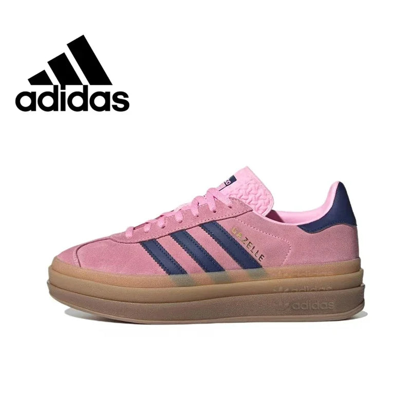 Adidas Gazelle Bold 'Pink Glow' - Lightweight, Anti-slip Fashion Sneakers