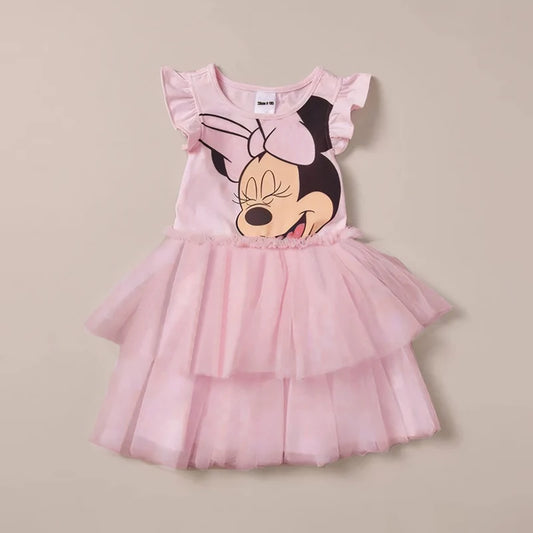 Minnie Mouse Tutu Dress – Summer Party Dress for Toddler Girls