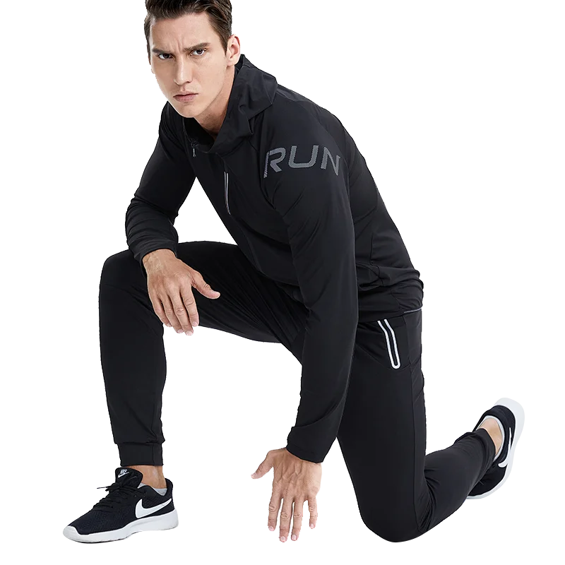 3 Pcs/Set Men's Tracksuit Gym Fitness Compression Sports Suit