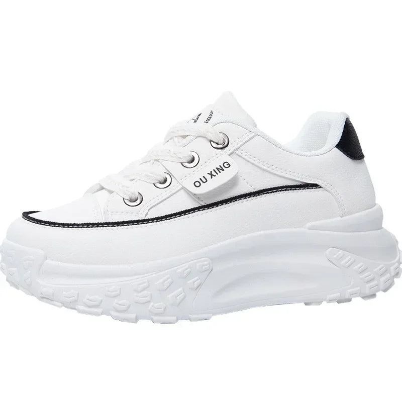 New Retro Women’s Platform Sneakers: High-Quality, Versatile Spring Shoes