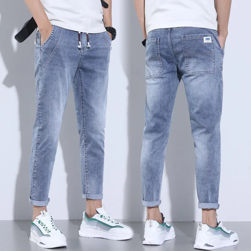 Summer Korean Street Style Jogger Jeans