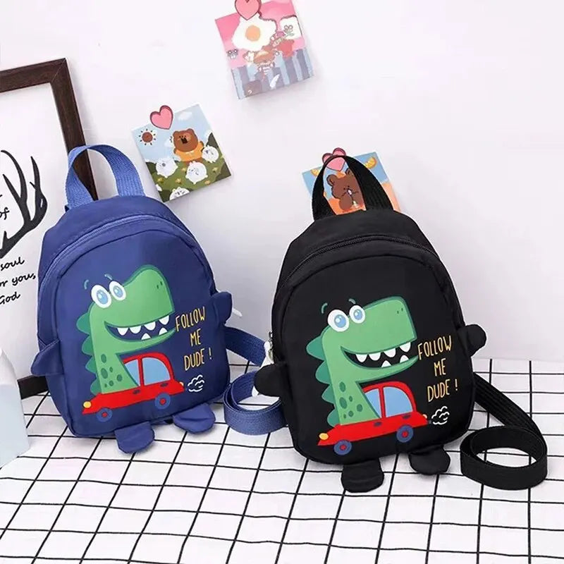 Cute Dinosaur Anti-Lost Toddler Backpack