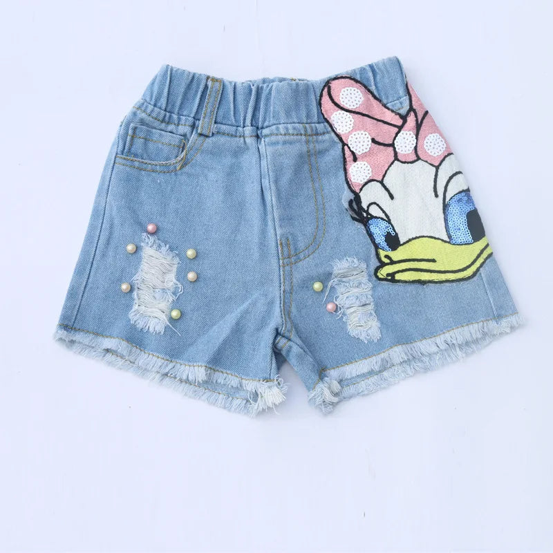 Girls Outfits - Cartoon Donald Duck Sets