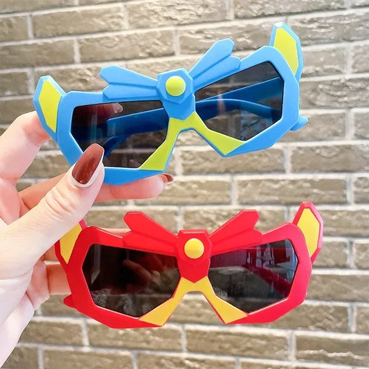 Kids' Cartoon UV400 Sunglasses - Fun & Sun Protection