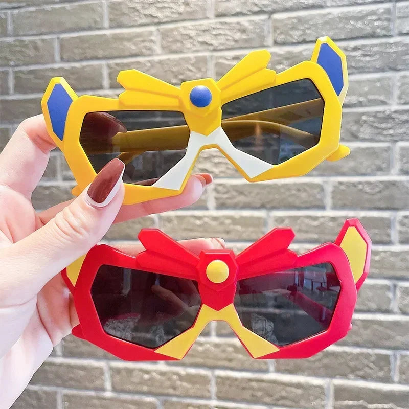 Kids' Cartoon UV400 Sunglasses - Fun & Sun Protection