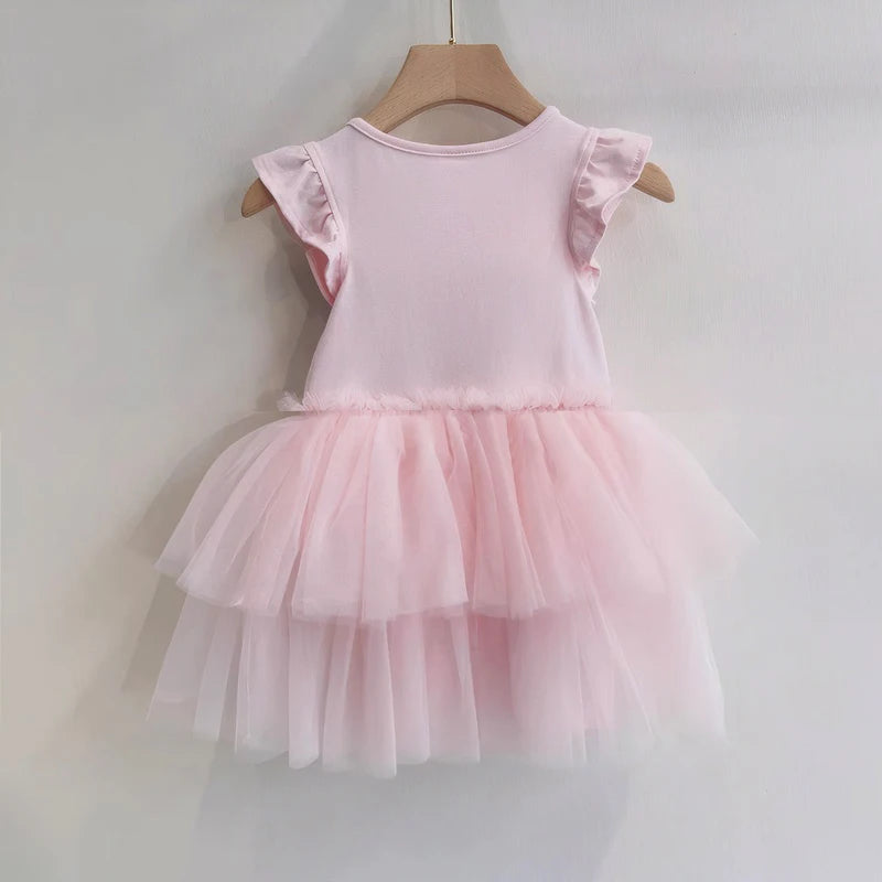 Minnie Mouse Tutu Dress – Summer Party Dress for Toddler Girls