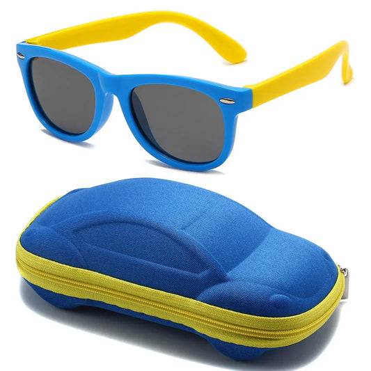 Classic Kids UV400 Silicone Sunglasses for Boys & Girls