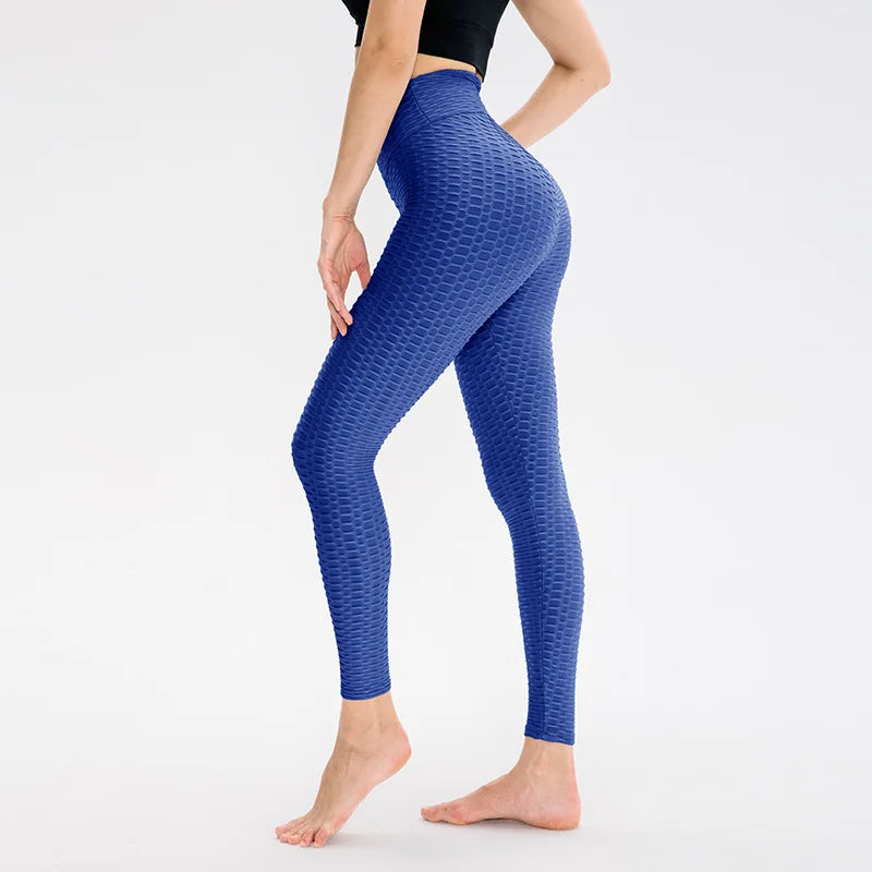 Women Fitness Leggings High Waist Yoga Pants Sexy Fashion Breathable Workout Leggings Gym Running Sports Push Up Leggings