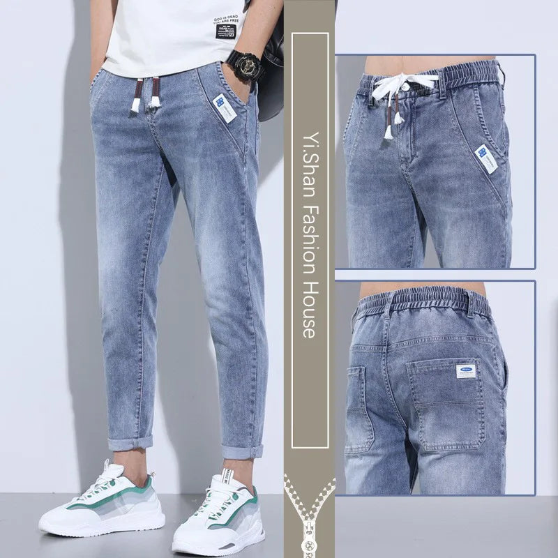 Summer Korean Street Style Jogger Jeans