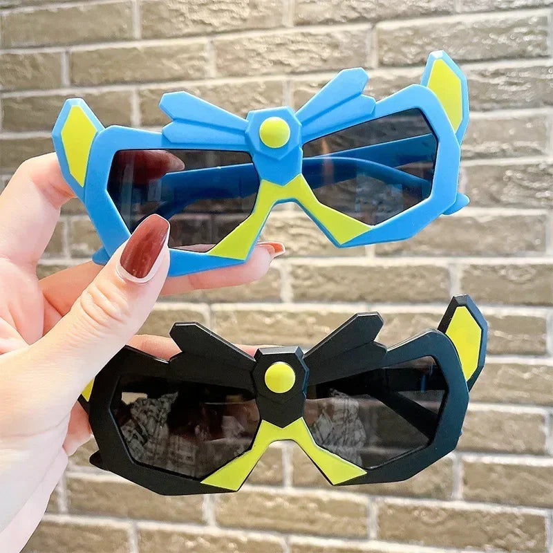 Kids' Cartoon UV400 Sunglasses - Fun & Sun Protection