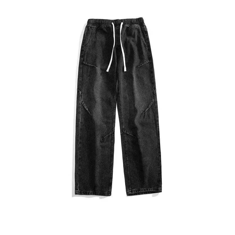 Y2K Baggy Hip Hop Jeans – Men's Vintage Streetwear