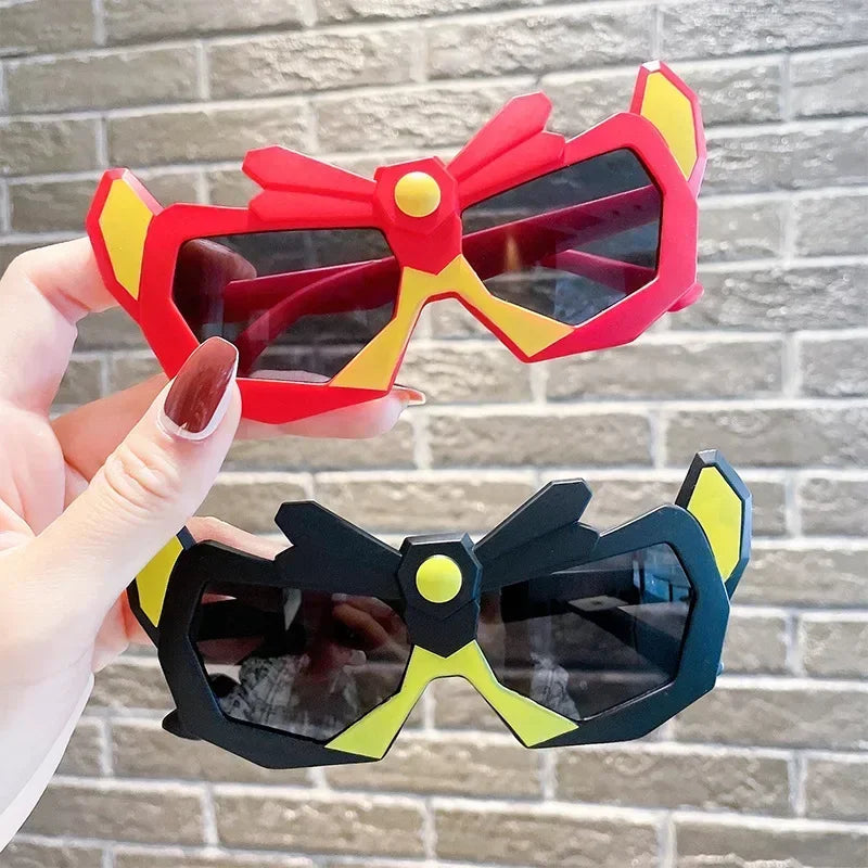 Kids' Cartoon UV400 Sunglasses - Fun & Sun Protection