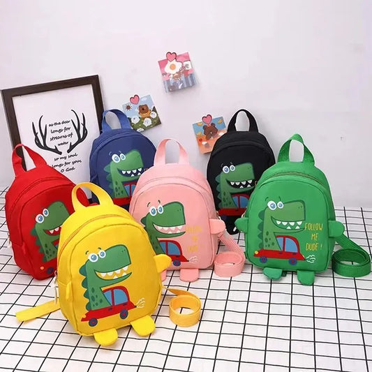 Cute Dinosaur Anti-Lost Toddler Backpack