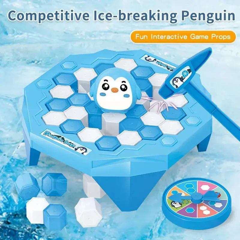 Kids Penguin Ice Block Breaker Game – Fun Family Board Game, Stress Reliever